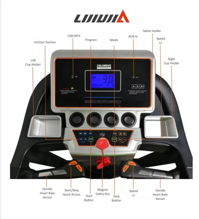 BM Tapis Professionnel avec inclinaison intégrée