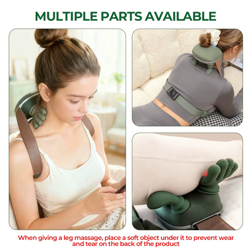 Masseur viral Tiny Hands  avec batterie intégrée et fonction chauffante 4D : Cou & Épaule