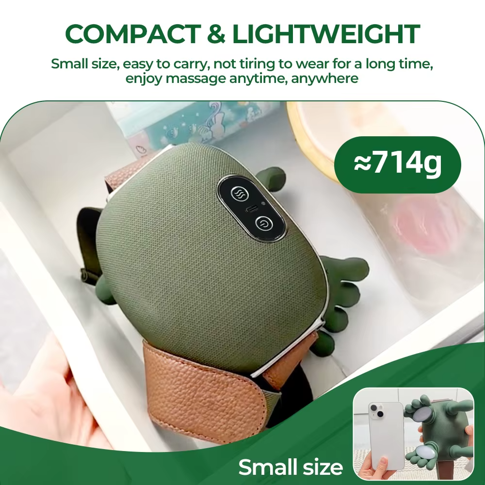 Masseur viral Tiny Hands  avec batterie intégrée et fonction chauffante 4D : Cou & Épaule