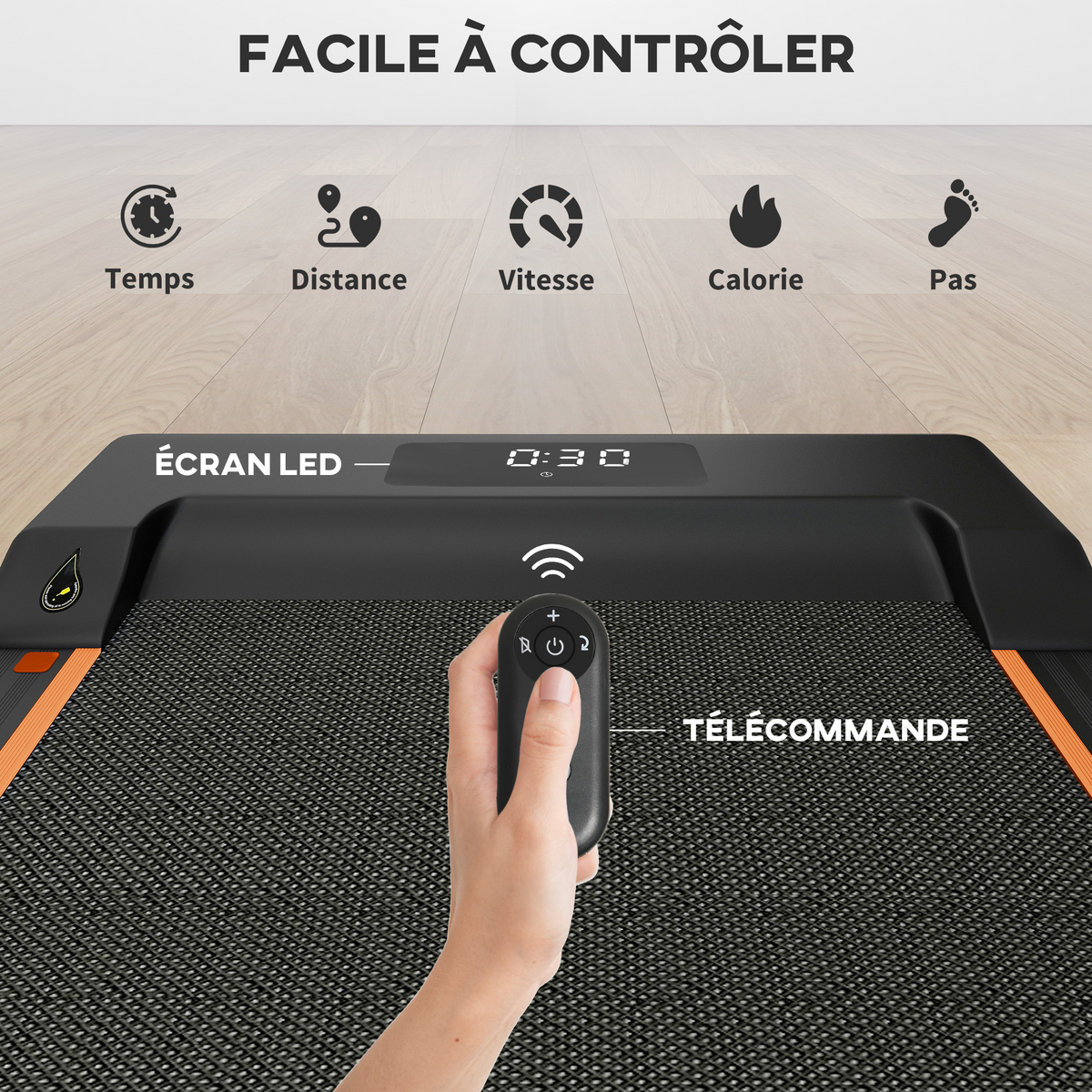 Tapis de course Electrique-Pliable Now™