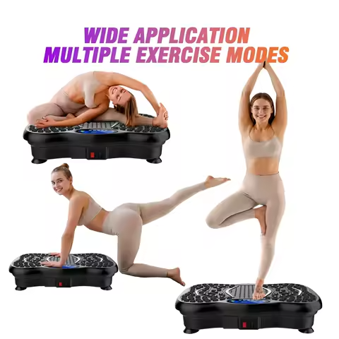 Plateforme Vibrante Ultra-Ultrathin- Bluetooth – Transformez Votre Corps Sans Salle de Sport
