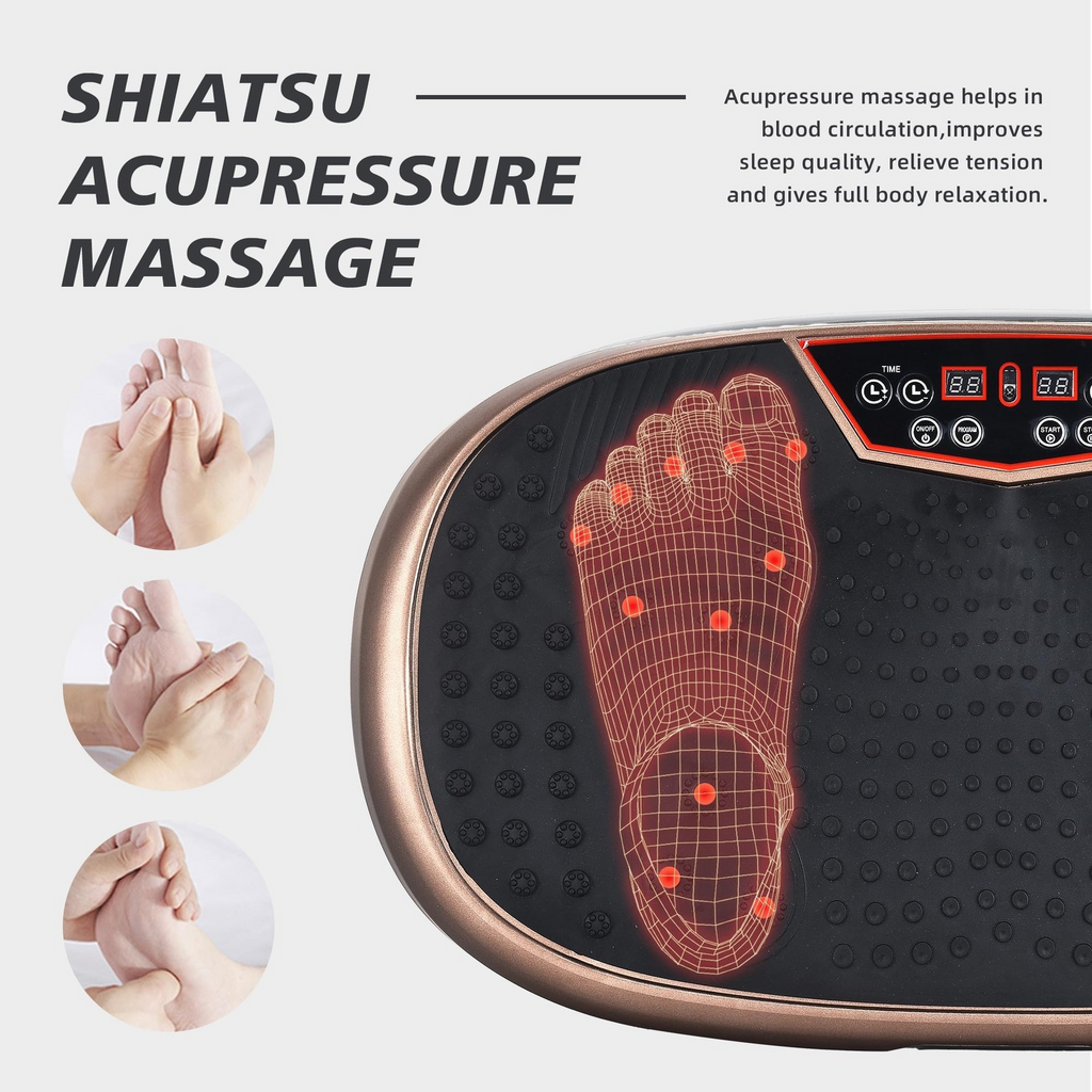 Plateforme Vibrante Ultra-Ultrathin- Bluetooth – Transformez Votre Corps Sans Salle de Sport